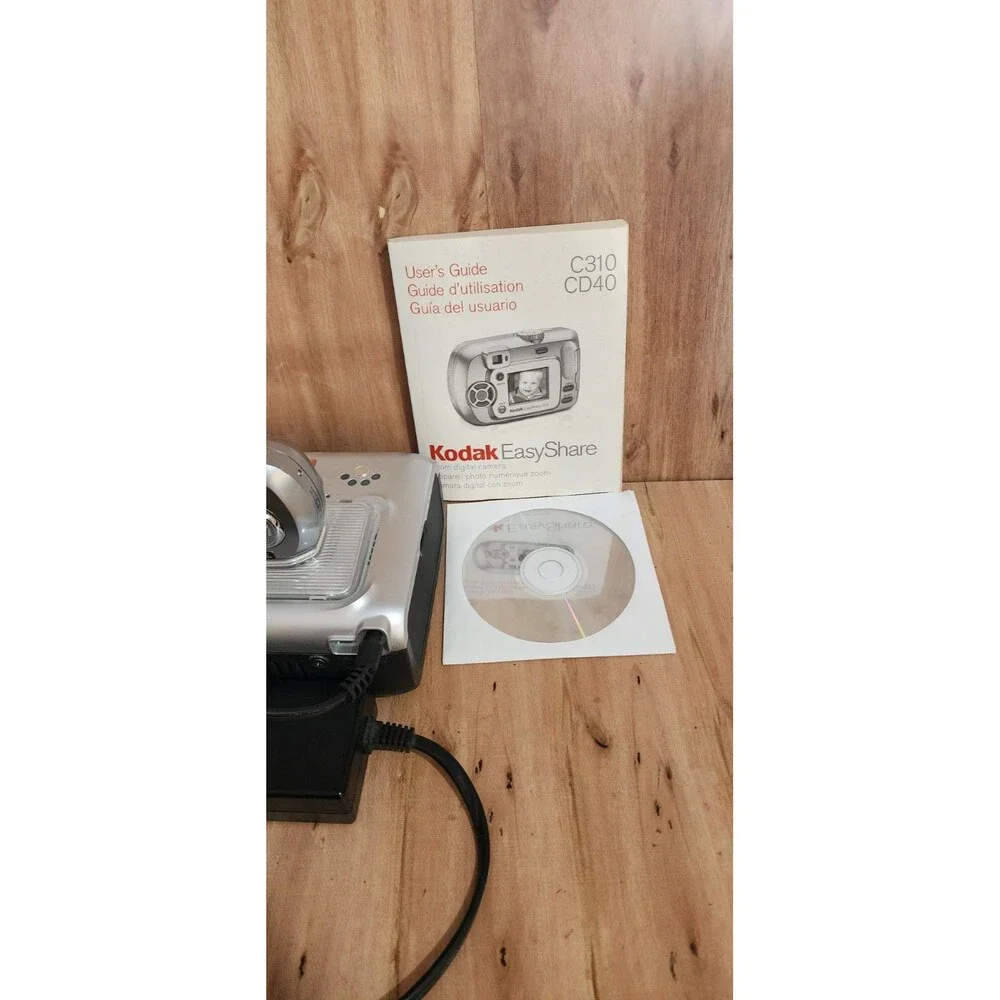 Kodak EasyShare Printer Dock Series 3 With C340 Camera And Manual